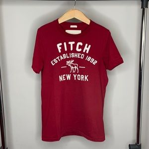 Abercrombie & Fitch, Medium, Red